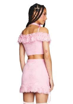 Sugar Thrillz Tops*A Greater Love Crop Top