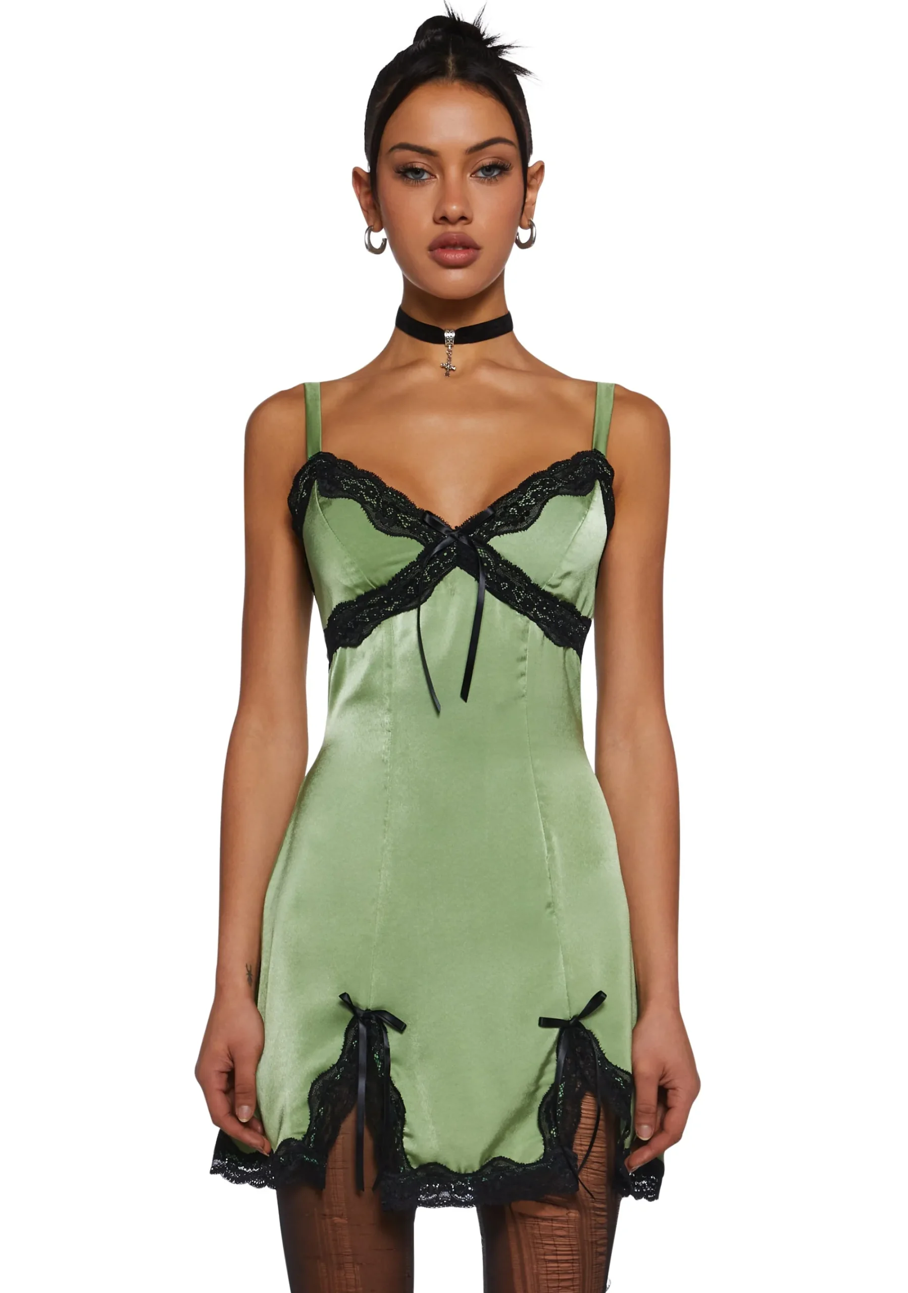 dELiA*s by Dolls Kill Dresses|Plus*A Sorta Fairytale Slip Dress - Green