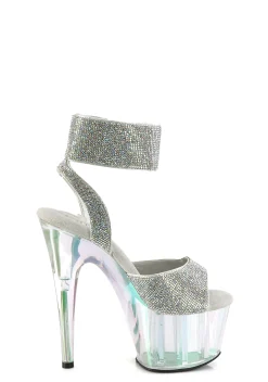 Pleaser Platforms|Heels*Adore-791HTRS Rhinestone Platform Sandals