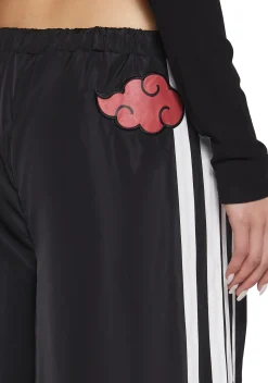 Dolls Kill x NARUTO SHIPPUDEN Bottoms|Pants*Akatsuki Track Pants