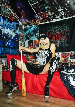 Dolls Kill x Slipknot Corsets|Tops*All Out Life Corset Top