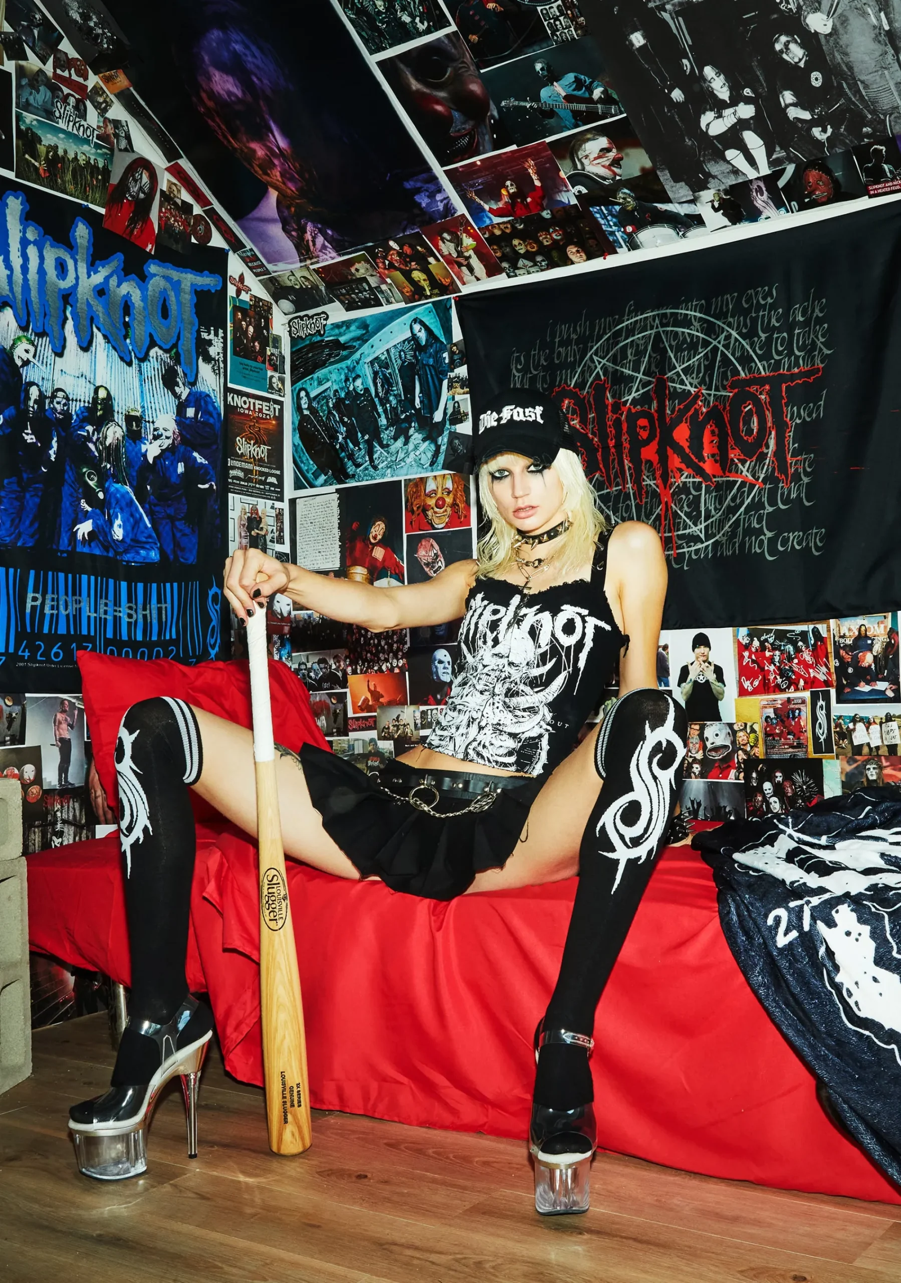 Dolls Kill x Slipknot Corsets|Tops*All Out Life Corset Top
