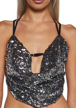 Club Exx Tops*All That Glitters Bra Top