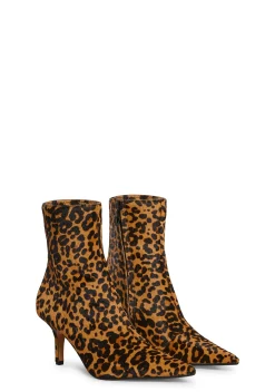 Steve Madden Boots*Alston-L Leopard Print Booties