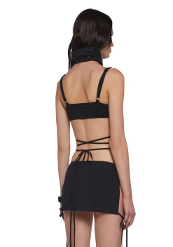 DARKER WAVS Dresses*Ambient Strappy Cut Out Dress