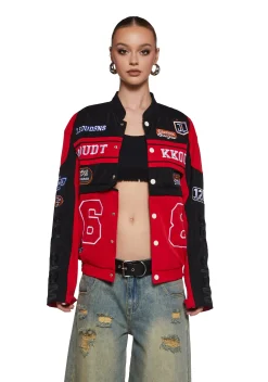X_HOTS 7 Outerwear*Apex Edge Moto Jacket