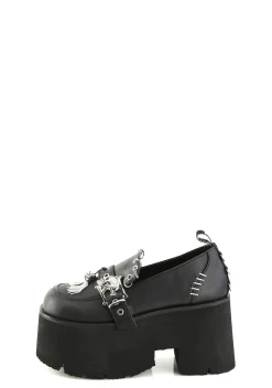 Demonia Platforms*Ashes-38 Oxford Platforms