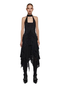 Current Mood Dresses|Plus*Assertive Beauty Lace Midi Dress