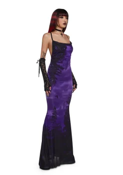 Widow Dresses|Plus*At Dusk Maxi Dress