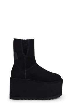 DARKER WAVS Boots|Platforms*Atmosphere Fleece Lined Suede Platform Boots