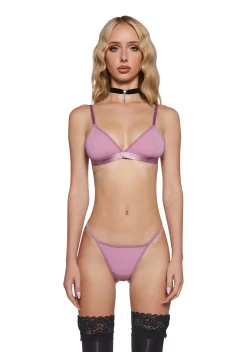 Current Mood Lingerie*Awe Struck Bralette - Mauve