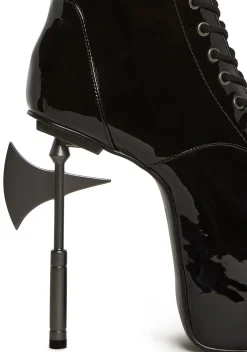 Widow Boots|Platforms*Axe Reaper Platform Booties