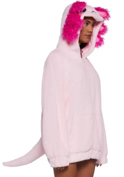 Trickz N' Treatz Outerwear|Sweatshirts & Hoodies*Axolotl Faux Fur Hoodie
