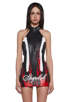 Namilia Dresses*Backless Stripclub Dress
