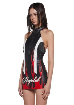 Namilia Dresses*Backless Stripclub Dress