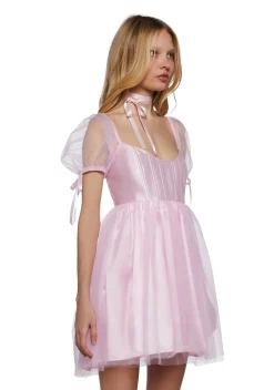 Sugar Thrillz Dresses*Balcony Romance Babydoll Dress