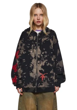 Widow Outerwear|Sweatshirts & Hoodies*Baphomet Ritual Printed Hoodie