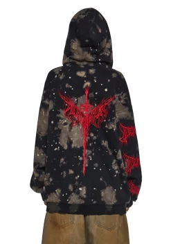 Widow Outerwear|Sweatshirts & Hoodies*Baphomet Ritual Printed Hoodie