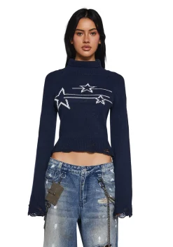 Current Mood Tops|Plus*Be A Star Knit Sweater