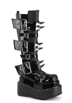 Demonia Boots*Bear-215 Knee High Boots