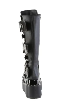Demonia Boots*Bear-215 Knee High Boots