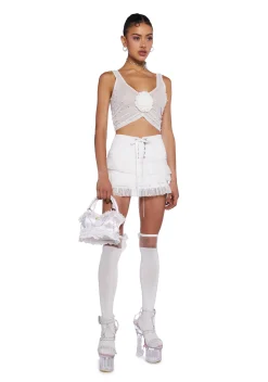 Sugar Thrillz Tops*Beloved Pearl Tank Top