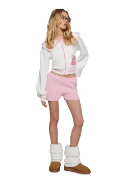 Dolls Kill | Care Bears x Strawberry Shortcake Tops|Plus*Berry Companions Knit Cardigan