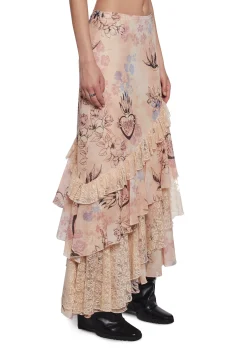 Current Mood Bottoms|Skirts*Beside Me Maxi Skirt
