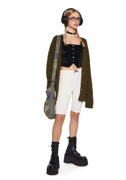 x_Blue Blush Bottoms|Shorts*Best Bet Pointelle Biker Shorts