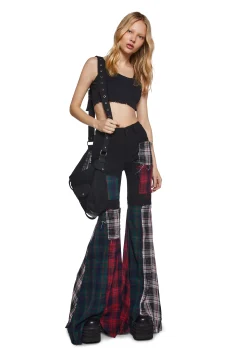 Current Mood Bottoms|Pants*Better Together Plaid Pants