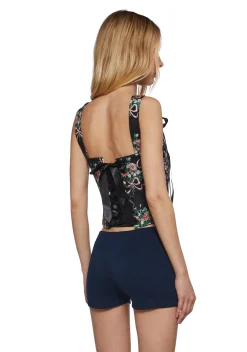 Widow Bottoms|Skirts*Bewitched Bloom Mini Skirt