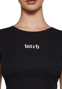 Poster Grl Tops|Plus*Bish I Might Be Baby Tee