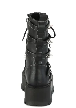 Demonia Boots|Platforms*Bite Me Spiked Platform Boots