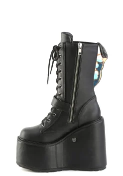 Demonia Boots|Platforms*Blaze-158 LED Light-Up Butterfly Boots