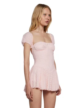 x_New Pink Dresses*Blind Date Fit N’ Flare Dress - Pink