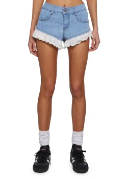 Sugar Thrillz Bottoms|Shorts*Bluebonnet Bliss Denim Shorts