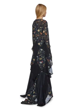 Current Mood Outerwear|Plus*Bohemian Woman Floral Duster