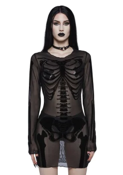 Trickz N' Treatz Dresses|Mini Dresses*Bony Bandit Mini Dress