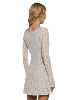 dELiA*s by Dolls Kill Dresses|Mini Dresses*Botanic Bliss Mini Dress - Off White