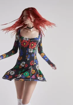 dELiA*s by Dolls Kill Dresses|Mini Dresses*Botanic Bliss Mini Dress - Floral