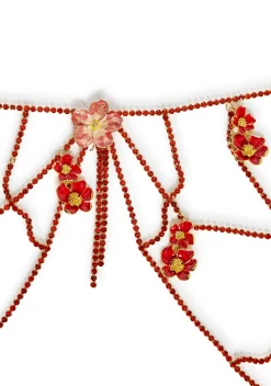 Club Exx Belts & Harnesses*Botanical Effect Chain Harness