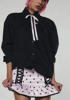 Sugar Thrillz Bottoms|Skirts*Bound To Tempt Mini Skirt
