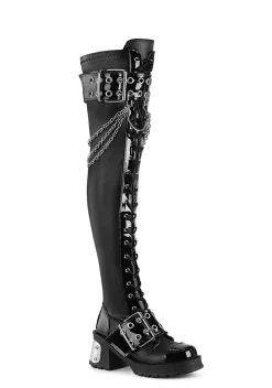 Demonia Boots*Bratty-304 Knee High Boots