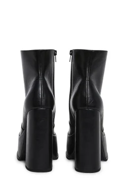 Widow Boots*Break Up Song Ankle Boots