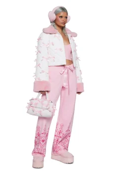 Sugar Thrillz Bottoms|Pants*Breaking Your Heart Wide Leg Sweatpants