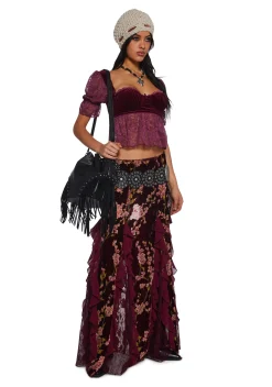 Current Mood Tops|Plus*Brushfire Fairytales Velvet Top