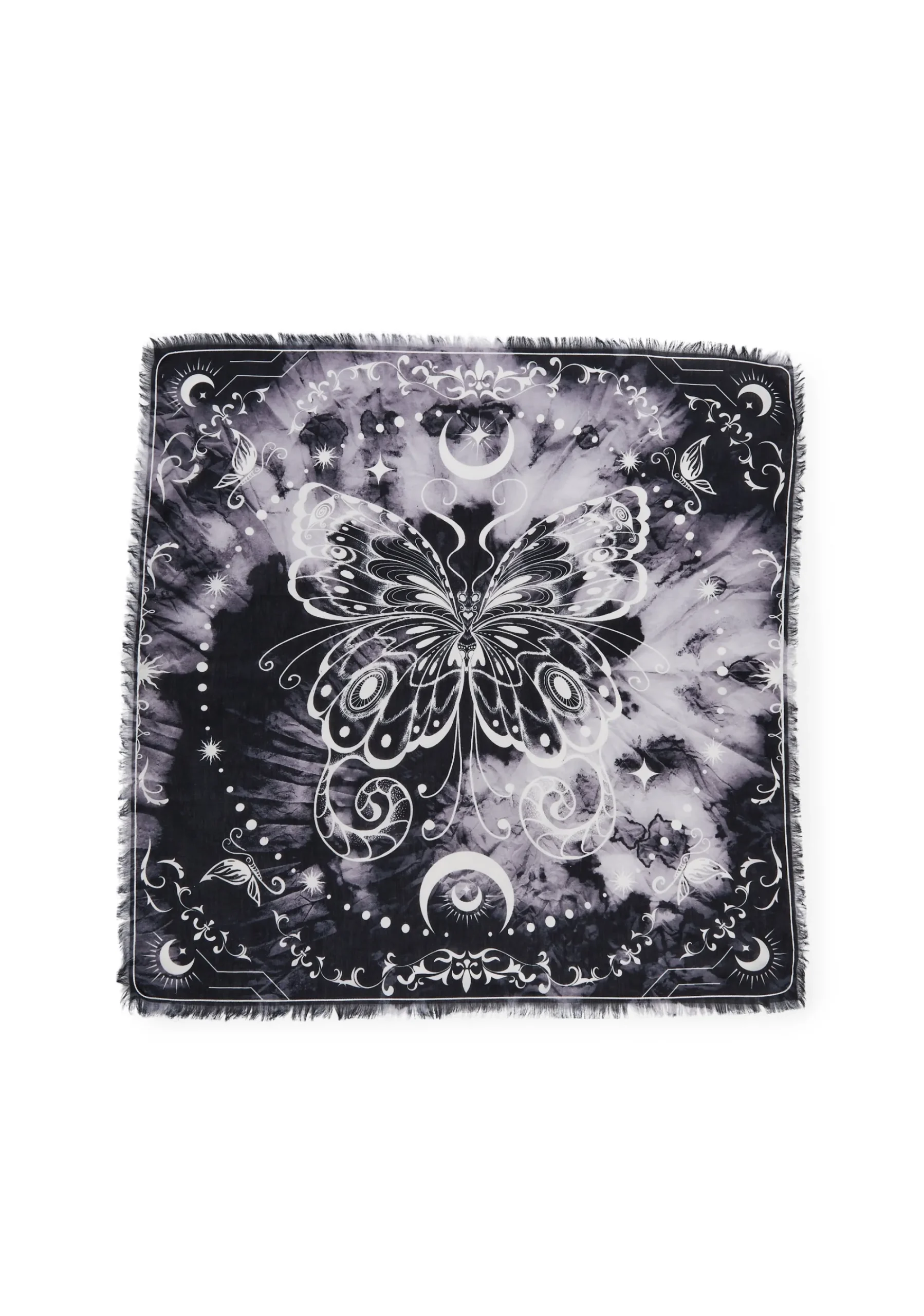 x_Dolls Kill Scarves & Gloves*Butterfly Handkerchief Scarf Bandana