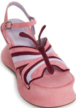 Current Mood Sandals*Butterfly Vibes Platform Wedges