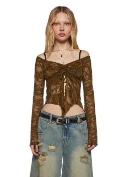 Current Mood Tops|Plus*Call It Dreaming Long Sleeve Top - Olive