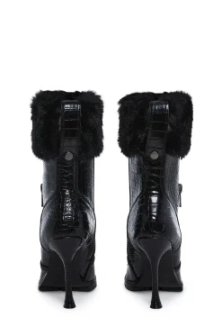 Current Mood Boots*Call The Shots Heeled Boots - Black